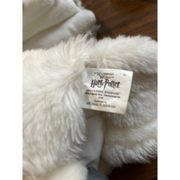 Harry Potter Universal Studios Hedwig 14” hand puppet - Picture 4 of 5
